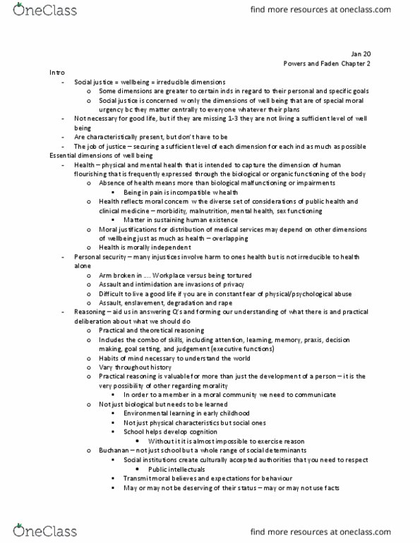 PEACEST 2B03 Chapter Notes - Chapter 4: Moral Reasoning, Practical Reason, Determinative thumbnail