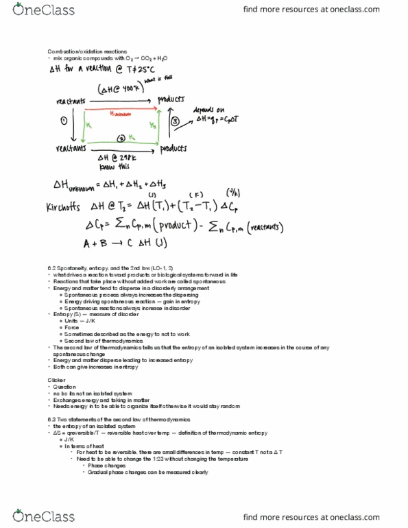 CHEM 14B Lecture Notes - Lecture 13: Ideal Gas, Isothermal Process thumbnail