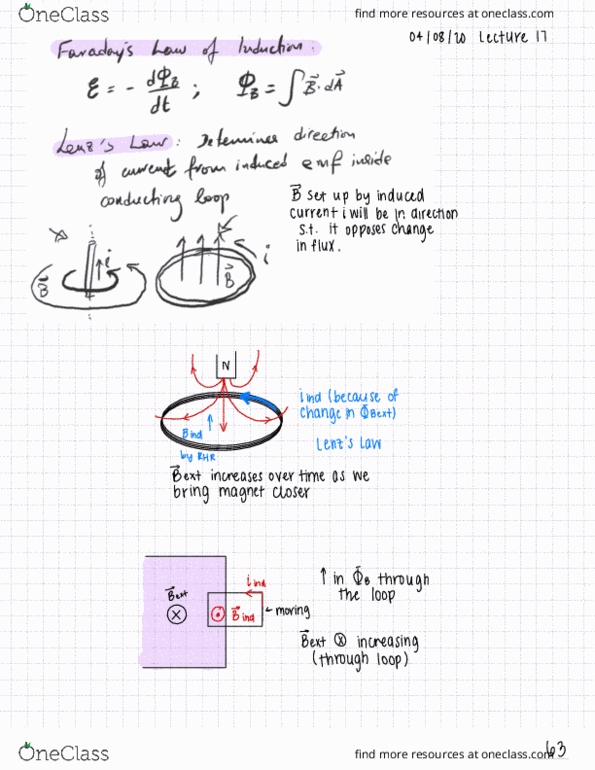 PHYS UN1402 Lecture Notes - Lecture 17: West Bank Areas In The Oslo Ii Accord, Inductor, Inductance thumbnail