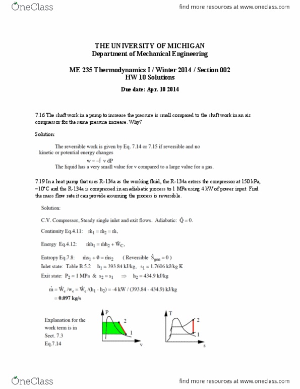 MECHENG 235 Lecture Notes - Mass Flow Rate, Air Compressor, Exhaust Gas thumbnail