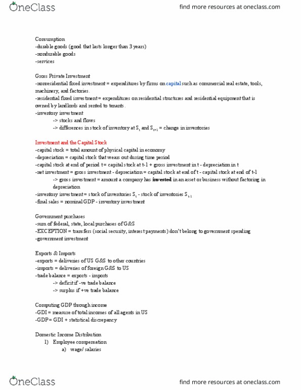 ECON 102 Lecture Notes - Lecture 3: Fixed Investment, Capital Account, Operating Surplus thumbnail