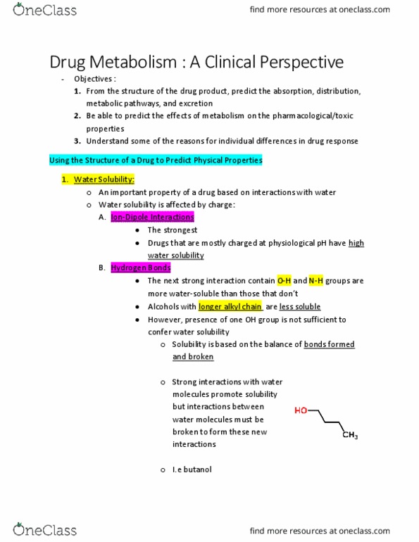 PHIL 2130 Lecture Notes - Lecture 22: The Strongest, Miscibility, Weak Base thumbnail