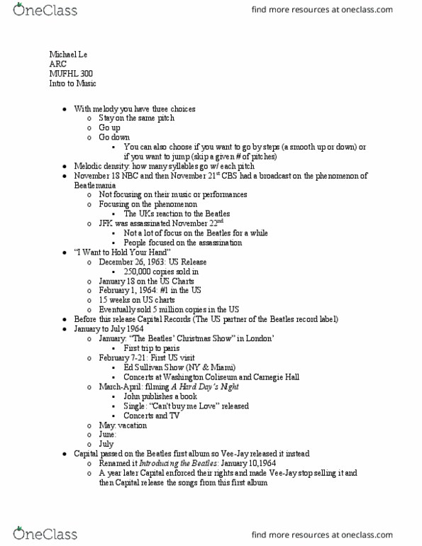 MUFHL 300 Lecture Notes - Lecture 4: Washington Coliseum, London First, Office Of Biometric Identity Management thumbnail