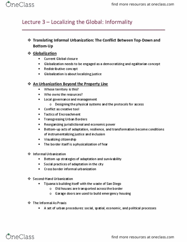 VIS 102 Lecture 3: Localizing the Global- Informality thumbnail