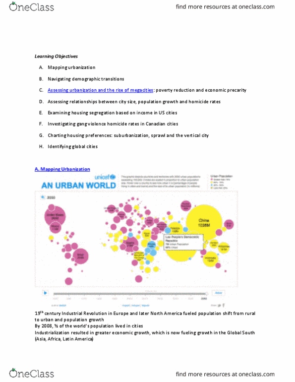 AHSS*3050 Lecture Notes - Lecture 9: Global City, Homicide, Greater Toronto Area thumbnail