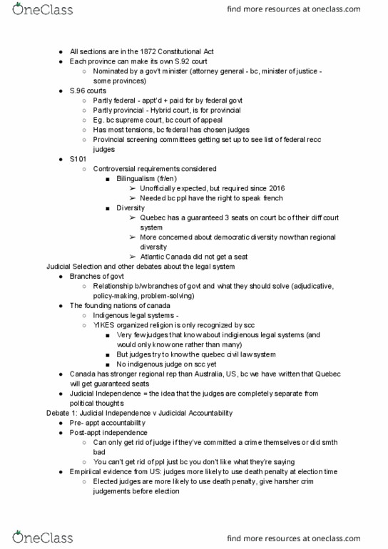 POL 151 Lecture 5: Week 5_ Debates about the Court System_ Who Should Select Judges_ Politicians, Legal Experts, or the Public_ thumbnail