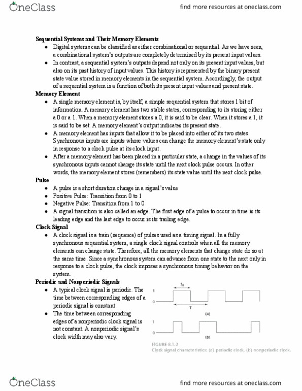 ESE 382 Lecture Notes - Lecture 8: Clock Signal, Trailing Edge, Boolean Expression thumbnail