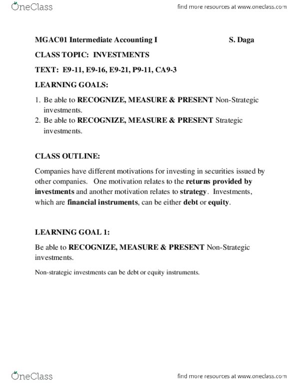 MGAC01H3 Lecture Notes - Equity Method, Ias 39, Financial Statement thumbnail