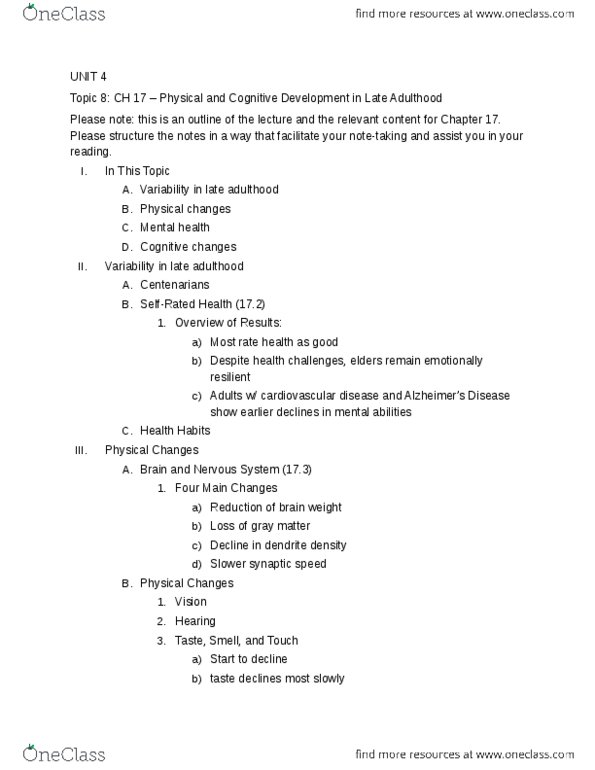 HDFS 101 Lecture : Ch 17 Lecture Outline.docx thumbnail