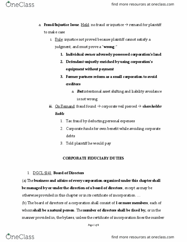 LAW 633 Lecture 17: BA - Prof Sharpe - Class 17 thumbnail