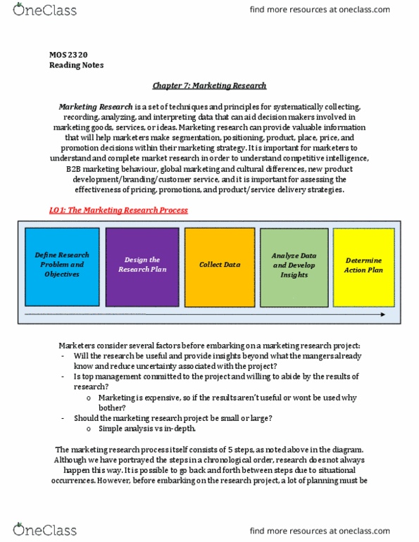 Management and Organizational Studies 2320A/B Chapter Notes - Chapter 7: Competitive Intelligence, Combination Meal, Autotrader.Com thumbnail