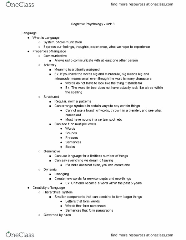 PSY-235 Lecture Notes - Lecture 3: Friending And Following, Russian Roulette, Hierarchical Organization thumbnail