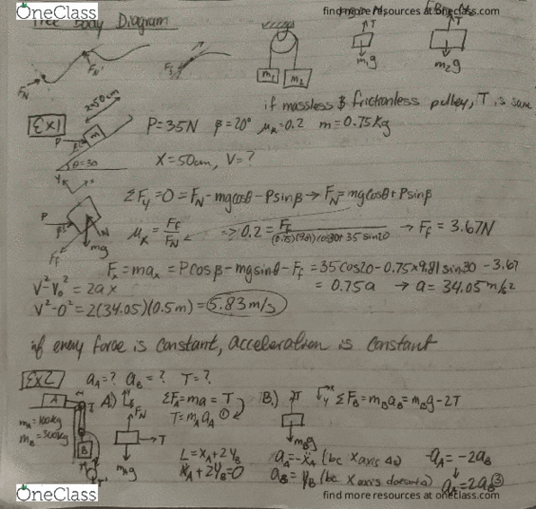 Class Notes For Mechanical Engineering At New York University Nyu Oneclass