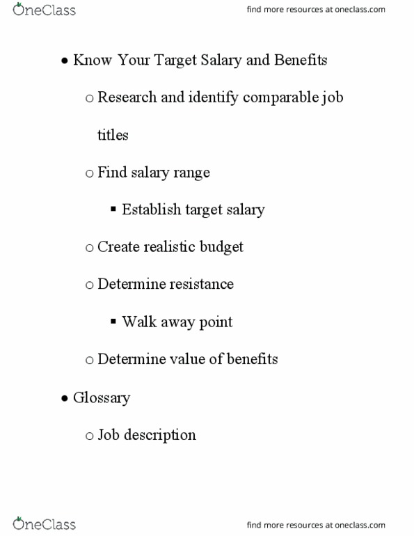 EDST 1002 Lecture 51: Know Your Target Salary and Benefits thumbnail