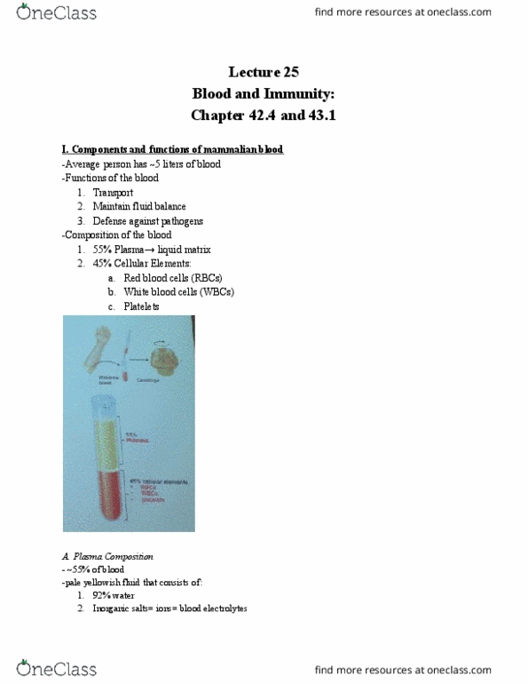 01:119:116 Lecture Notes - Lecture 25: Fluid Balance, Hemolymph, Coronary Circulation thumbnail