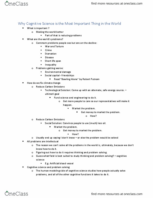 CGSC 1001 Lecture Notes - Lecture 20: Bowling Alone, Social Capital, Blood Vessel thumbnail