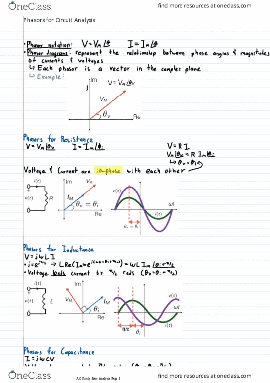 Mechatronic Systems Engineering 2233A/B Lecture 2: Phasors for Circuit Analysis thumbnail