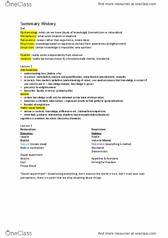 SIGN 212 Lecture Notes - Lecture 32: Forgetting Curve, Physiological Psychology, Edward B. Titchener thumbnail