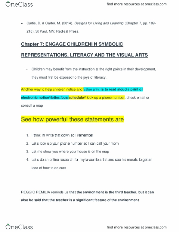 ECED 407 Chapter Notes - Chapter 10.1: Bilingual Education thumbnail