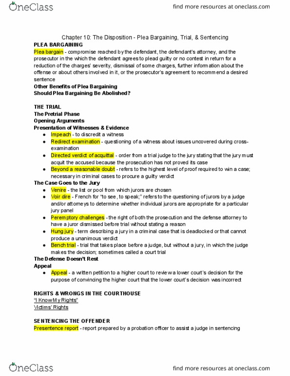 01:202:204 Lecture Notes - Lecture 10: Bench Trial, Verdict, Hung Jury thumbnail