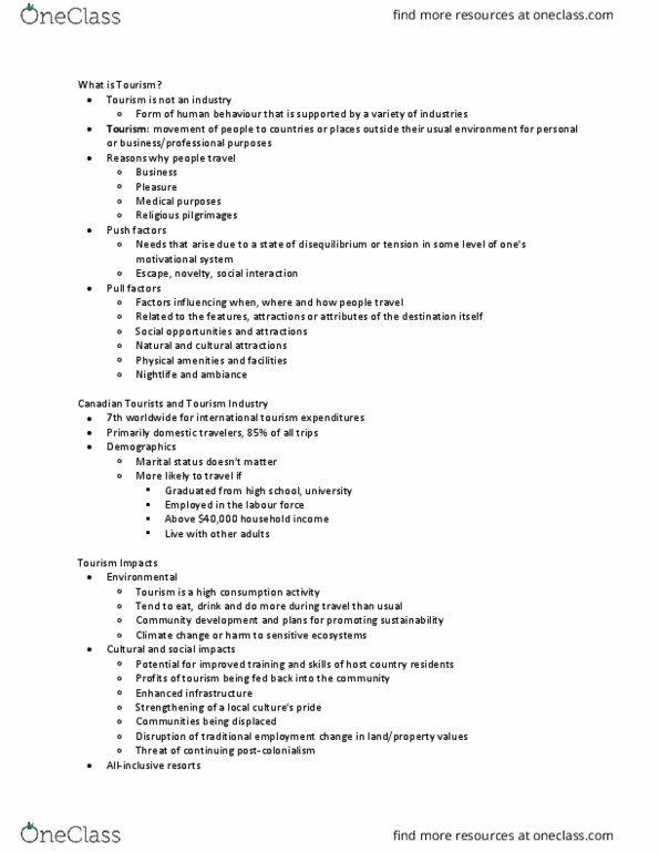 REC100 Chapter Notes - Chapter 9: Postcolonialism, International Volunteering thumbnail