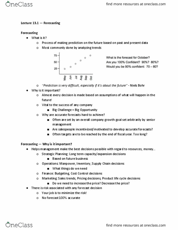 MGT 3501 Lecture Notes - Lecture 13: Niels Bohr thumbnail