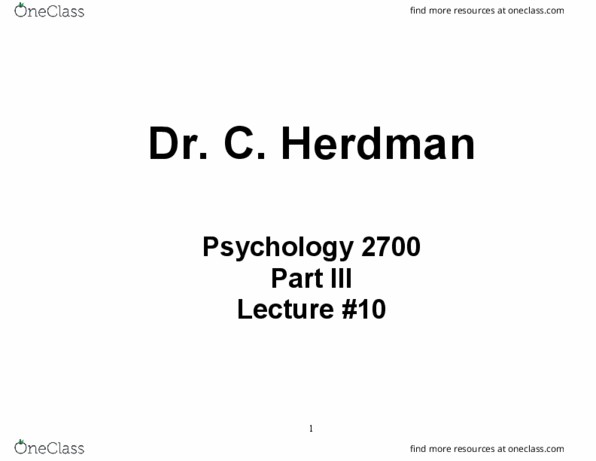 NEUR 4306 Lecture Notes - Vise, Motor Skill, Mental Rotation thumbnail