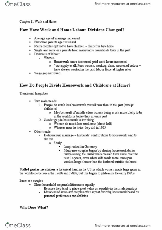 PSYC 320 Chapter Notes - Chapter 11: Teddy Bear, Job Satisfaction, Parental Leave thumbnail