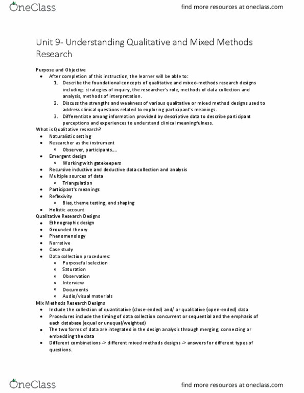 IHS 4504 Lecture Notes - Lecture 9: Audit, Grounded Theory, Data Analysis thumbnail