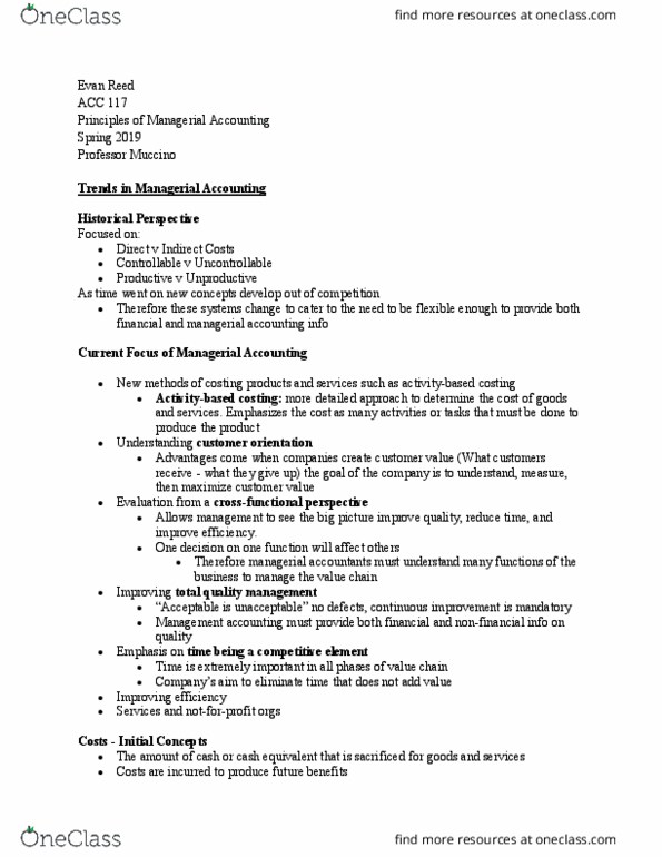 ACC 117 Lecture Notes - Lecture 4: Fixed Cost, Identifiability, Total Quality Management thumbnail