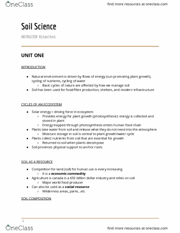 ENVS 2060 Lecture Notes - Lecture 1: Hockey Puck, Unit, Hydrosphere thumbnail