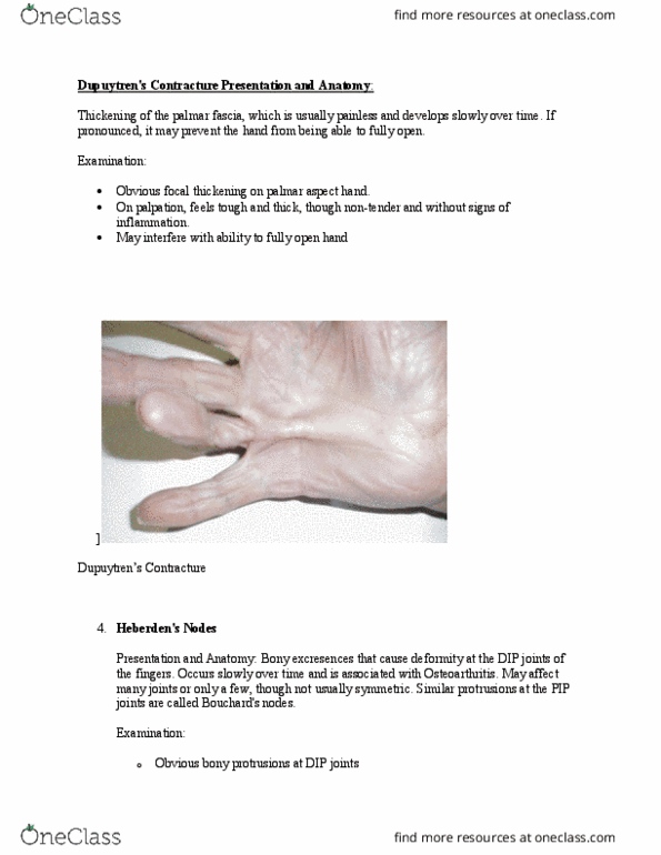 BSC 1085C Lecture Notes - Lecture 1: Radial Styloid Process, Extensor Pollicis Brevis Muscle, Tendinitis thumbnail