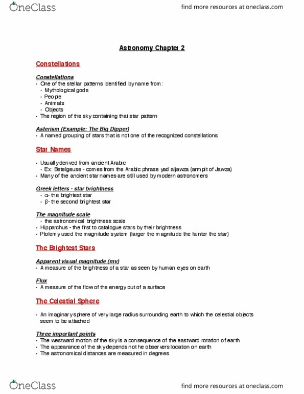 NATS 1740 Lecture Notes - Lecture 2: Orbital Period, Lunar Phase, Orbiting Body thumbnail