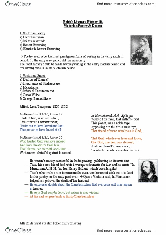 PSY 005 Lecture Notes - Lecture 18: George Bernard Shaw, My Last Duchess, H.M.S. Pinafore thumbnail