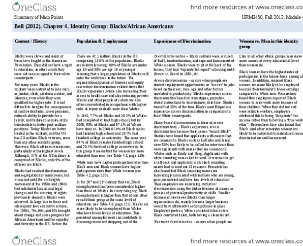 HRM 3450 Chapter Notes - Chapter 4: Nemes, Pirkei Avot, Warini thumbnail