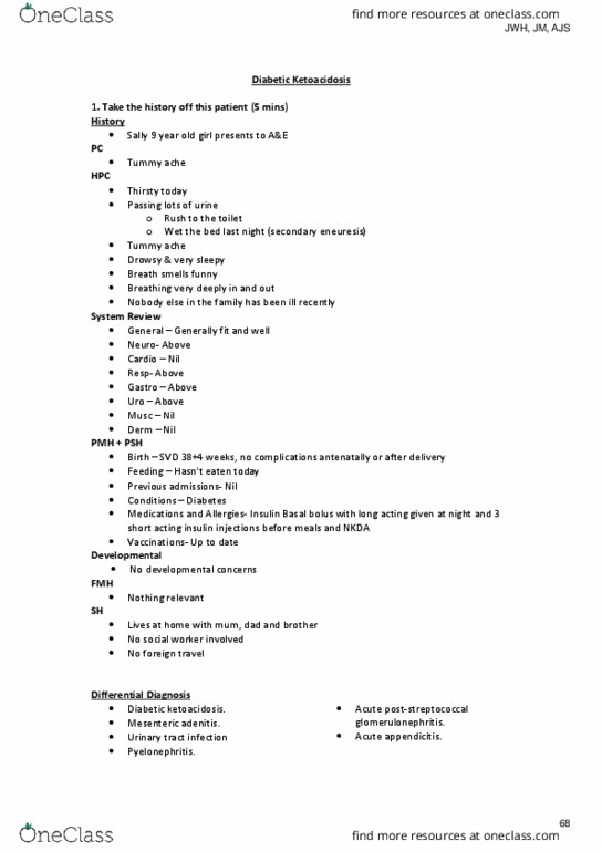 PSYCH 2B03 Lecture Notes - Lecture 3: Glomerulonephritis, Blood Gas Test, Glucose thumbnail