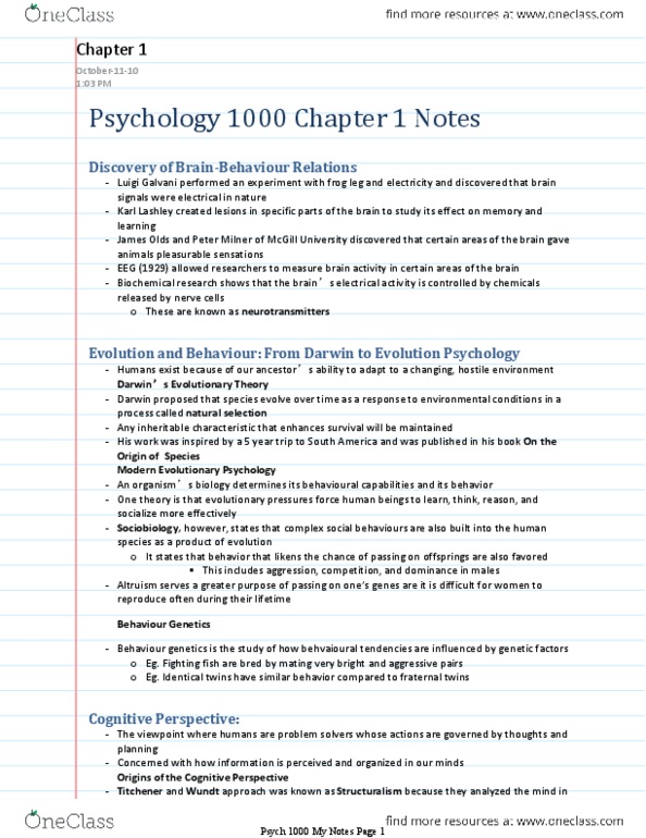 PSYC 109W Chapter : Frontiers and Applications Notes.pdf thumbnail