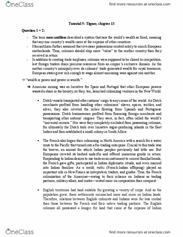 PSY 005 Lecture Notes - Lecture 39: Spice Trade, Mahdi, Utopian Socialism thumbnail