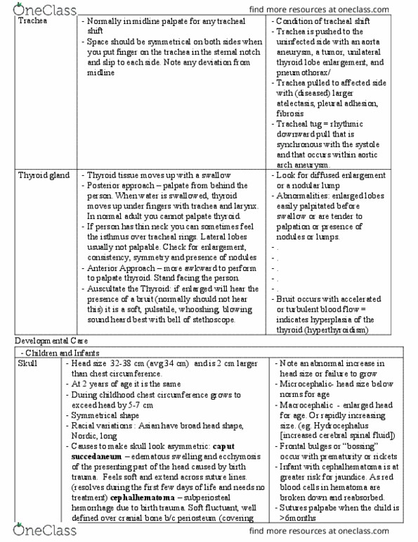 BIOL 4030 Lecture Notes - Lecture 42: Posterior Fontanelle, Congenital Syphilis, Melasma thumbnail