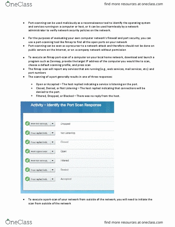 NATS 1505 Lecture Notes - Lecture 18: Network Administrator, Firewall (Computing), Port Forwarding thumbnail