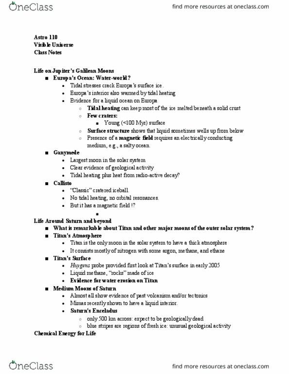 ASTRO-110 Lecture Notes - Lecture 19: Galilean Moons, Surface Roughness, Chemical Equilibrium thumbnail