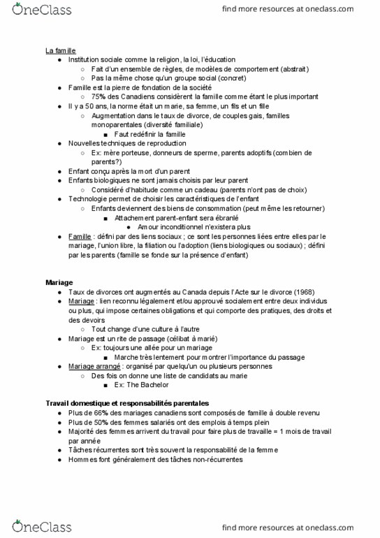 SOC 1501 Lecture Notes - Lecture 12: Dune thumbnail