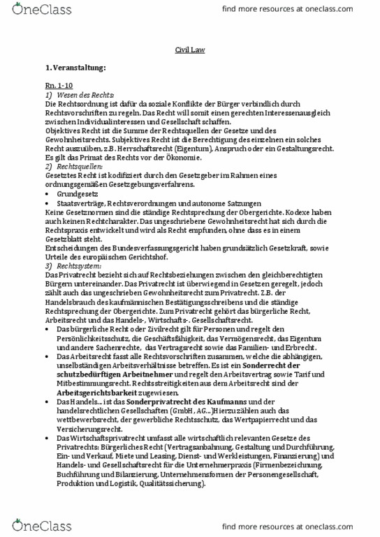 INTBUS 6 Lecture Notes - Lecture 11: Federal Constitutional Court, Basic Law For The Federal Republic Of Germany, Erwartung thumbnail