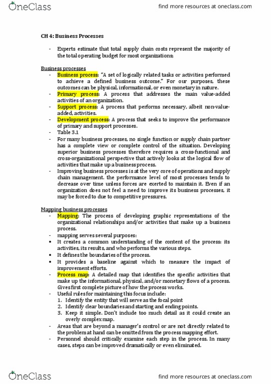 INTBUS 6 Lecture Notes - Lecture 21: Complex Analysis, Business Process, Complete Control thumbnail