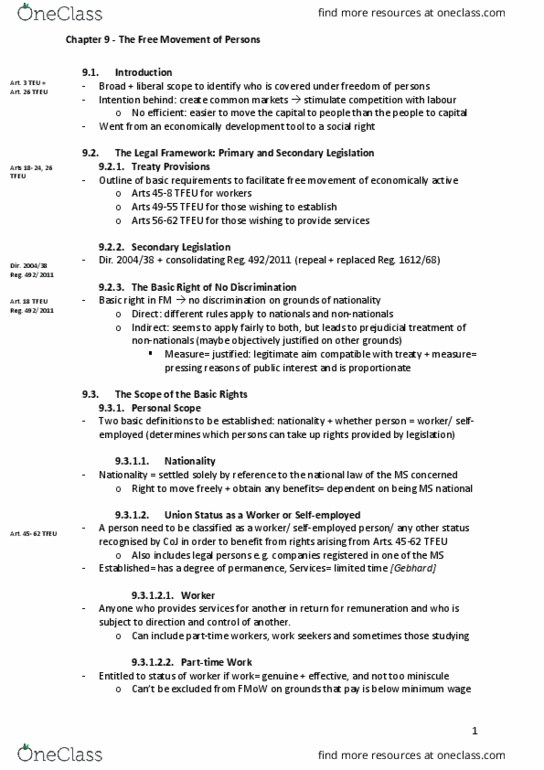 REGNRSG 105 Lecture Notes - Lecture 24: Services In The Internal Market Directive 2006, Involuntary Unemployment thumbnail