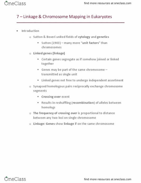 GEN-3000 Lecture Notes - Lecture 7: Rheumatoid Arthritis, Meddle, Restriction Fragment Length Polymorphism thumbnail