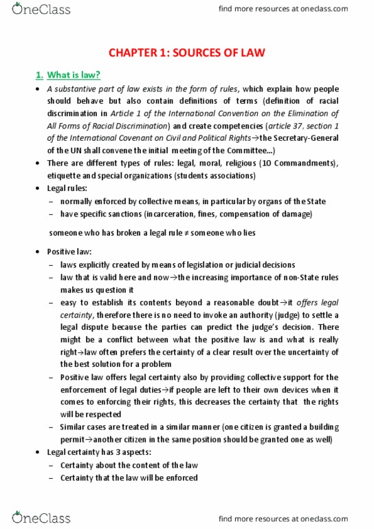 ACCTG 1 Lecture Notes - Lecture 7: Legal Certainty, Positive Law, Law Of Administration For The State Of Iraq For The Transitional Period thumbnail