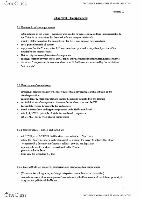 ENG ELC 220 Lecture Notes - Lecture 28: World Trade Organization, European Investment Bank, Implied Powers thumbnail