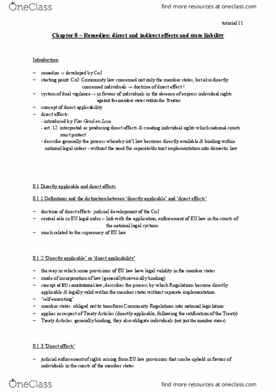 ENG ELC 220 Lecture Notes - Lecture 20: General Agreement On Tariffs And Trade, World Trade Organization, Procedural Law thumbnail