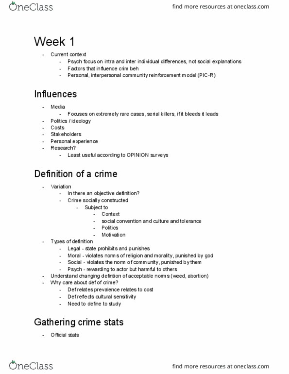 PSYC 3402 Lecture Notes - Lecture 1: Psych, Ibm Db2, Young Offender thumbnail